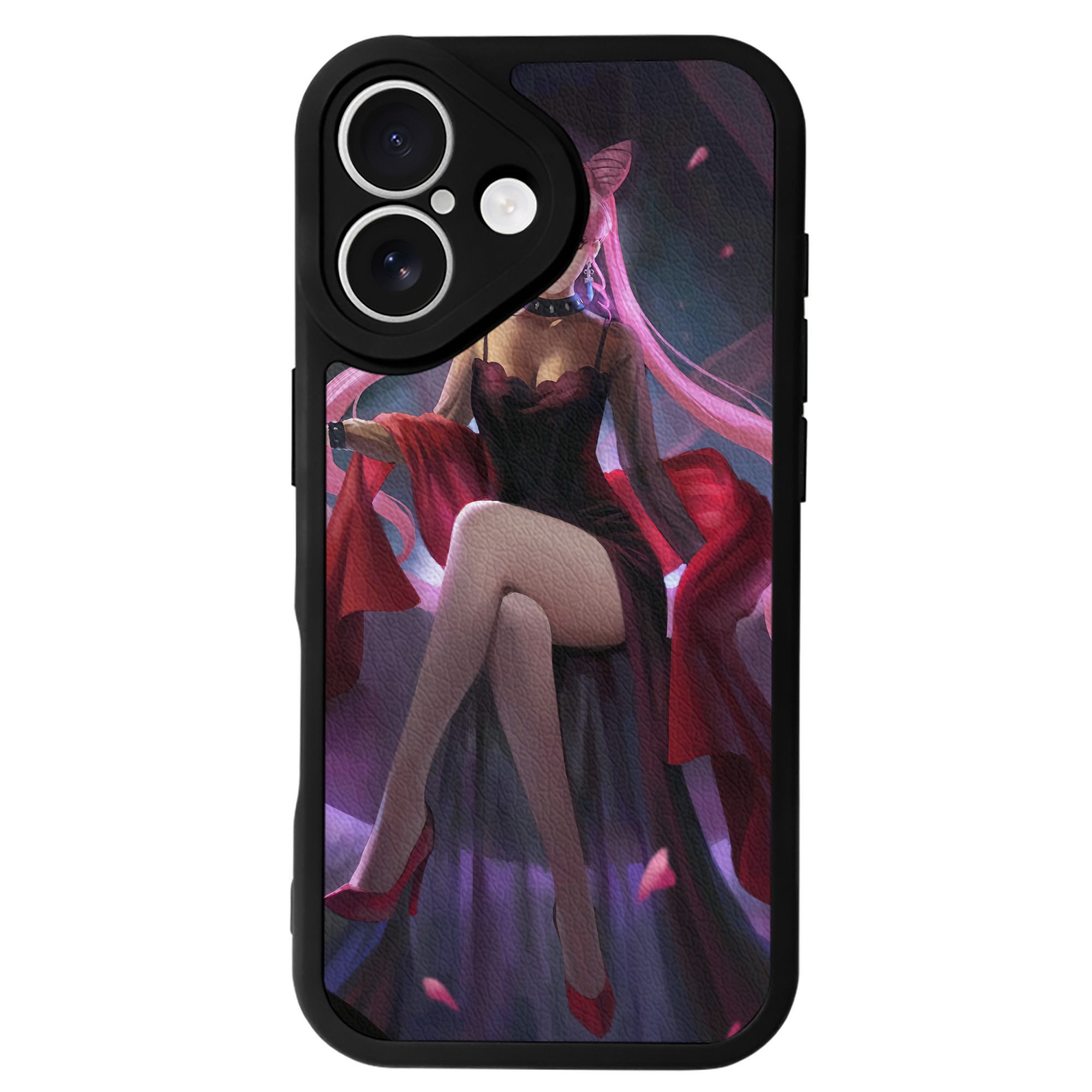 （画像用） 美少女戦士セーラームーン Sailor Moon 【iPhone 16シリーズ対応】シリコンスマホケース（レザー調） 材質：シリコン